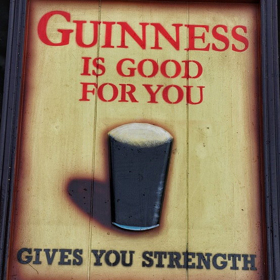 Guinness Is Good For You – Holz